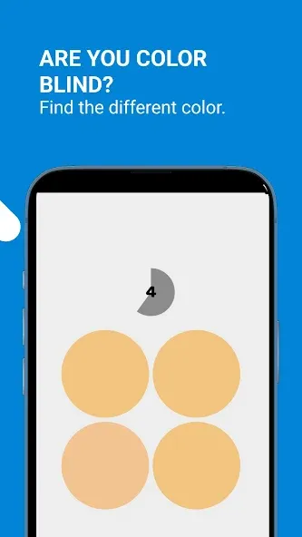 Color Blind Test Game [МОД Unlocked] APK Android Screenshot 5