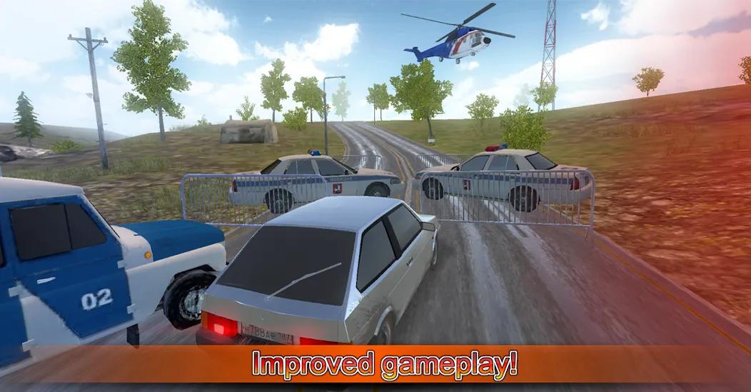 Driving simulator VAZ 2108 SE [МОД Меню] APK Android Screenshot 2