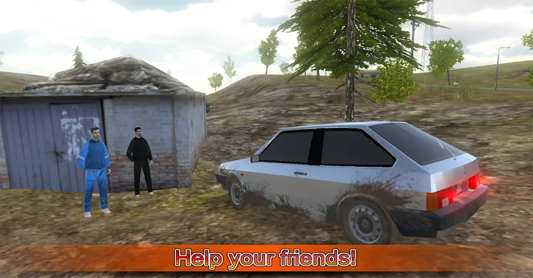 Driving simulator VAZ 2108 SE [МОД Меню] APK Android Screenshot 3