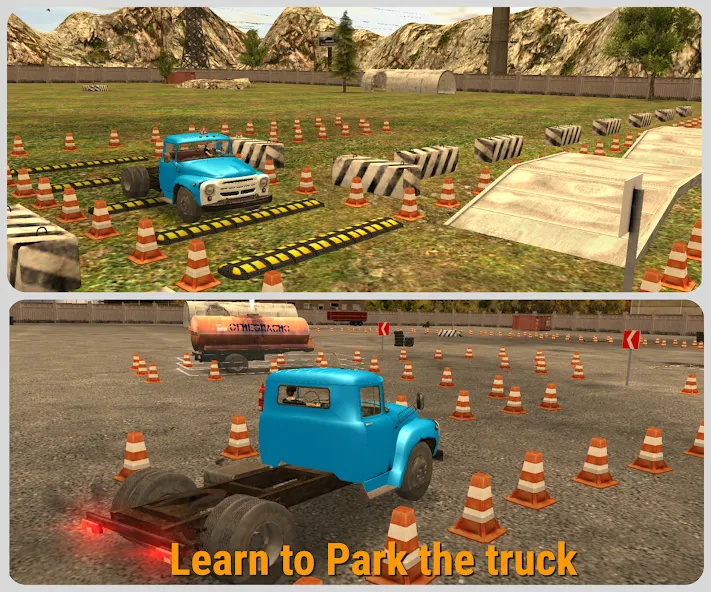 Russian Car Driver ZIL 130 [МОД Unlocked] APK Android Screenshot 4