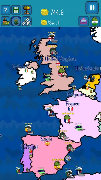 Dictators : No Peace (Диктаторс) [МОД Mega Pack] APK Android Screenshot 2