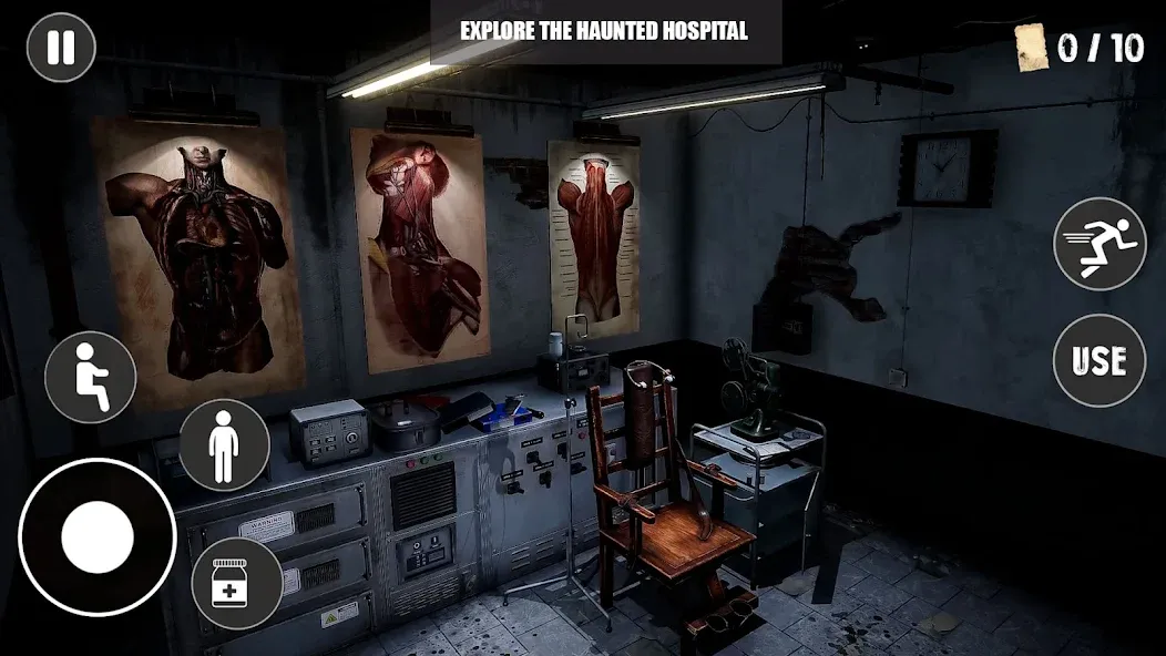 Scary Haunted Hospital Morgue [МОД Unlocked] APK Android Screenshot 3