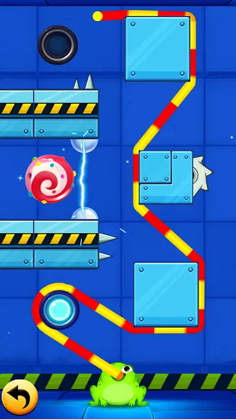 Frog Thife: Candy Thief Puzzle (Фрог Тифе) [МОД Меню] APK Android Screenshot 2
