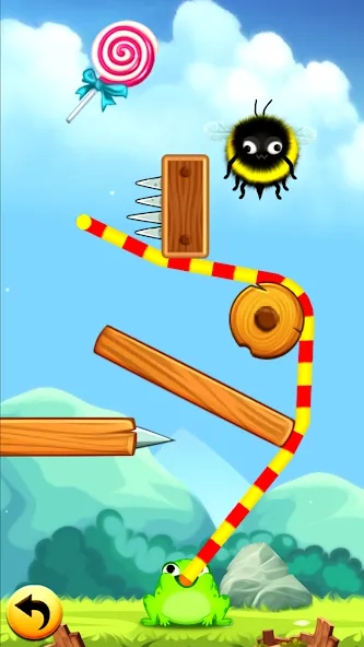 Frog Thife: Candy Thief Puzzle (Фрог Тифе) [МОД Меню] APK Android Screenshot 3