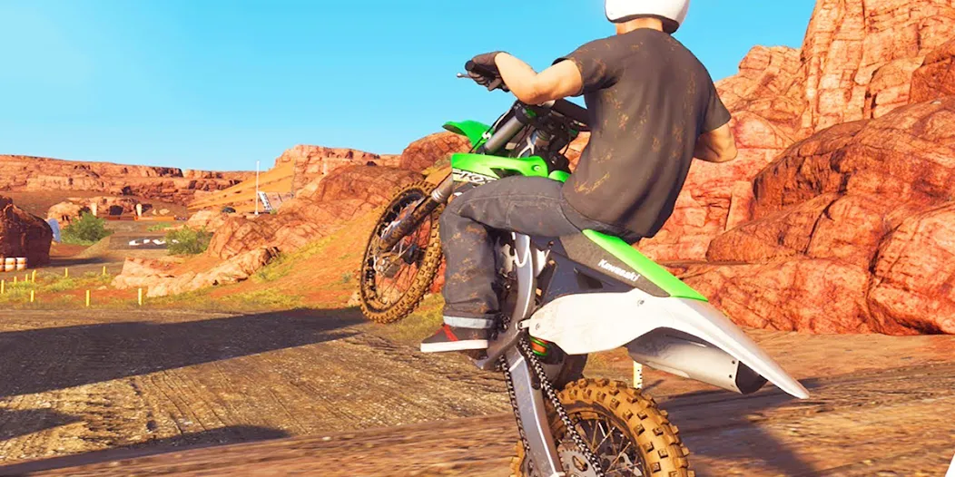 Dirt MX Bikes KTM Motocross 3D (Дирт МХ Байкс КТМ Мотокросс 3Д) [МОД Все открыто] APK Android Screenshot 5
