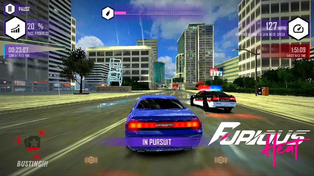 Furious: Heat Racing 2024 (Фьюриъс) [МОД Бесконечные монеты] APK Android Screenshot 1