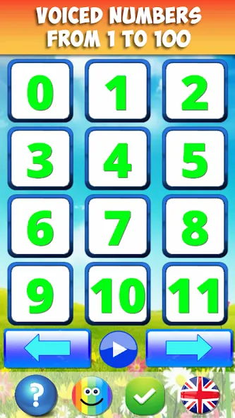 Numbers for kids 1 to 10 Math [МОД Все открыто] APK Android Screenshot 1