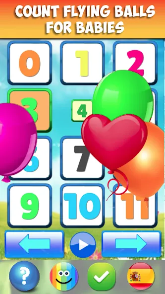 Numbers for kids 1 to 10 Math [МОД Все открыто] APK Android Screenshot 2