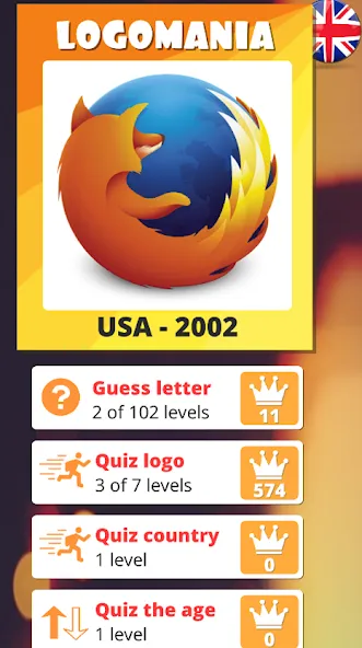 Logo quiz 2022 [МОД Все открыто] APK Android Screenshot 1
