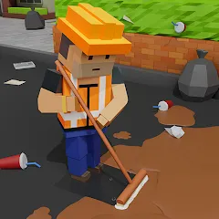 Cleaning Idle (Клининг Айдл) [МОД Бесконечные монеты] APK Android
