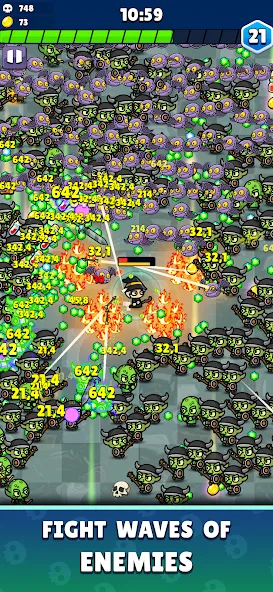 Rise of Necromancer (Райз оф Некромансер) [МОД Бесконечные монеты] APK Android Screenshot 3