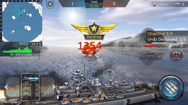 Warship Attack 3D [МОД Все открыто] APK Android Screenshot 4