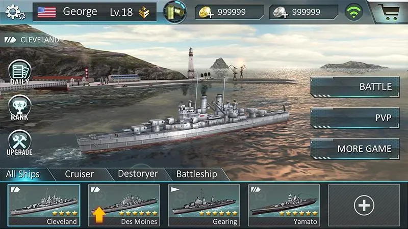 Warship Attack 3D [МОД Все открыто] APK Android Screenshot 5