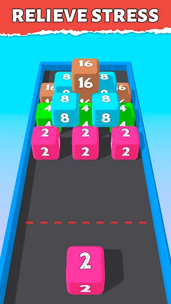 Bounce Merge 2048 Join Numbers [МОД Mega Pack] APK Android Screenshot 3