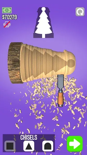 Woodturning (Вудтурнинг) [МОД Много денег] APK Android Screenshot 1