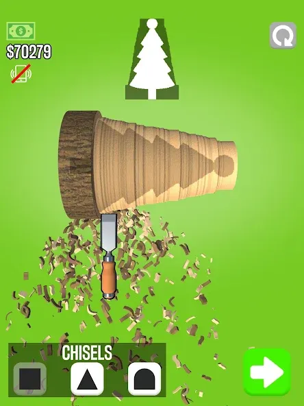 Woodturning (Вудтурнинг) [МОД Много денег] APK Android Screenshot 5