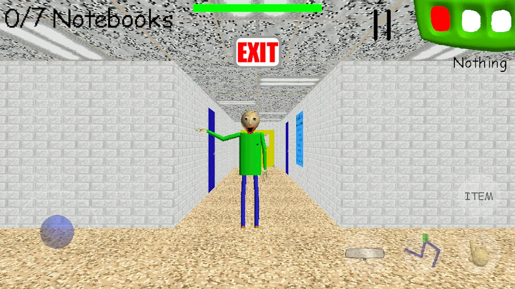 Baldi's Basics Classic [МОД Много денег] APK Android Screenshot 1