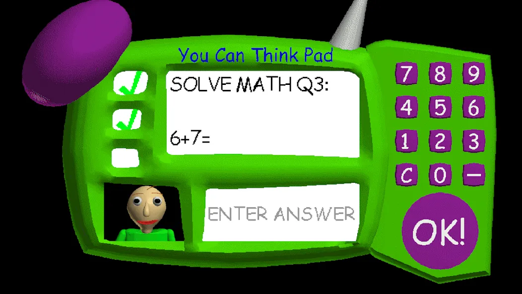 Baldi's Basics Classic [МОД Много денег] APK Android Screenshot 2
