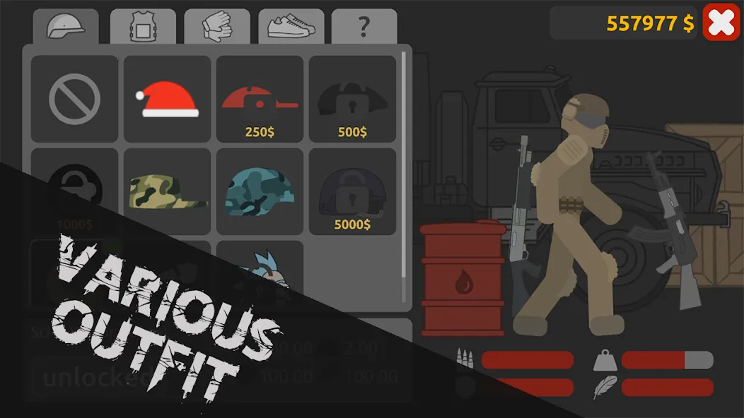 Stick Battle: Ragdoll Fight [МОД Много денег] APK Android Screenshot 4