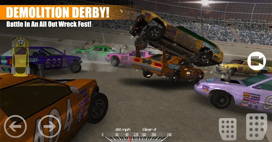 Demolition Derby 2 (Демолиция Дерби 2) [МОД Mega Pack] APK Android Screenshot 1