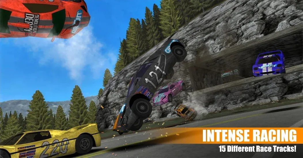 Demolition Derby 2 (Демолиция Дерби 2) [МОД Mega Pack] APK Android Screenshot 2