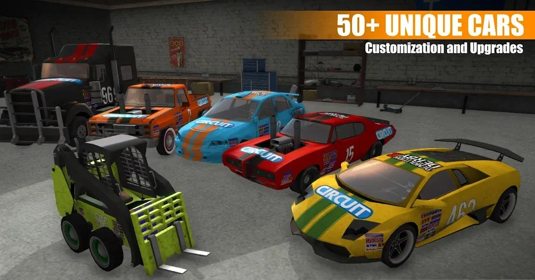 Demolition Derby 2 (Демолиция Дерби 2) [МОД Mega Pack] APK Android Screenshot 3