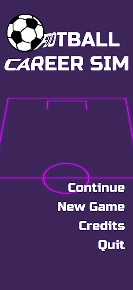 Football Career Sim (Футбольный Карьерный Симулятор) [МОД Много денег] APK Android Screenshot 1