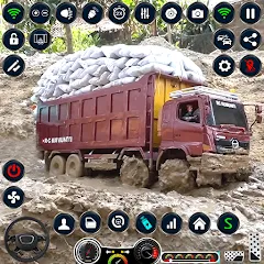 Mud Truck Runner Simulator 3D [МОД Mega Pack] APK Android