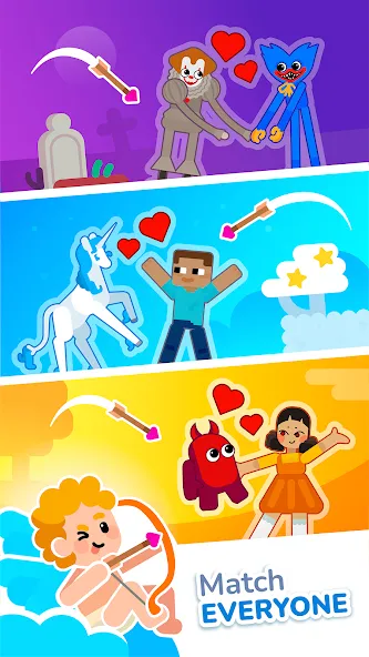 Love Archer: Cupids Arrow (Лав Эрчер) [МОД Много денег] APK Android Screenshot 1