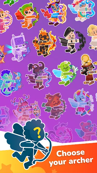 Love Archer: Cupids Arrow (Лав Эрчер) [МОД Много денег] APK Android Screenshot 5