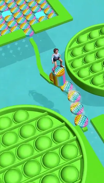 Stacky Dash (Стэки Дэш) [МОД Все открыто] APK Android Screenshot 2