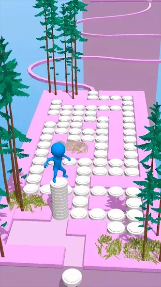 Stacky Dash (Стэки Дэш) [МОД Все открыто] APK Android Screenshot 3