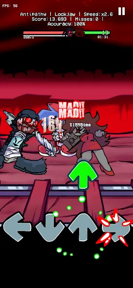 Antipathy Hank Madness Battle (ФНФ Антипатия Хенк 1 Мод) [МОД Mega Pack] APK Android Screenshot 2