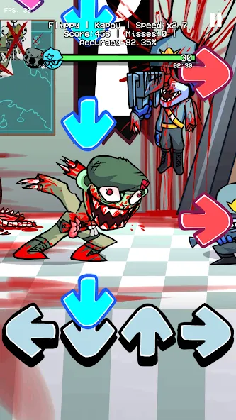 Flippy Flippin Out V1 Mod (ФНФ Флиппи Флиппинг Аут 1 Мод) [МОД Все открыто] APK Android Screenshot 2