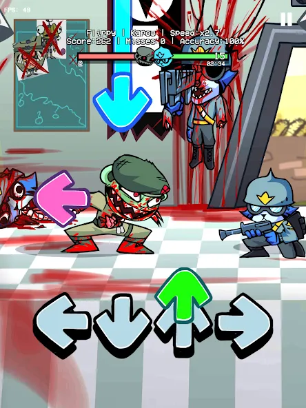 Flippy Flippin Out V1 Mod (ФНФ Флиппи Флиппинг Аут 1 Мод) [МОД Все открыто] APK Android Screenshot 4