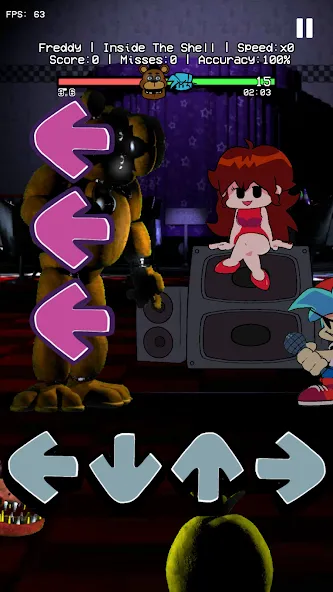 Scary Bear rap in Horror music (Скэри Беар рэп в хоррор музыке) [МОД Unlocked] APK Android Screenshot 1