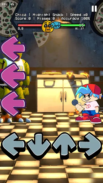 Scary Bear rap in Horror music (Скэри Беар рэп в хоррор музыке) [МОД Unlocked] APK Android Screenshot 3