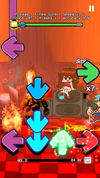 Scary Bear rap in Horror music (Скэри Беар рэп в хоррор музыке) [МОД Unlocked] APK Android Screenshot 4