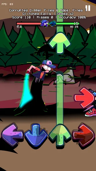 Glitched Legends Battle Mod (Гличные Легенды Фанкин Мод) [МОД Mega Pack] APK Android Screenshot 3