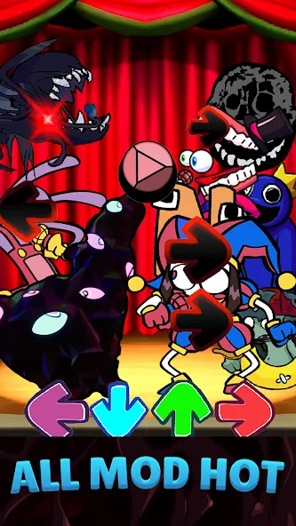 Digital Rap Night Battles (Мьюзик Сити) [МОД Меню] APK Android Screenshot 1