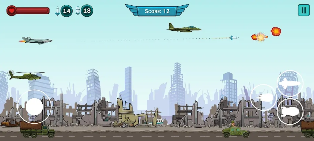 UCAV Airstrike (ЮСАВ авиационный удар) [МОД Unlocked] APK Android Screenshot 3