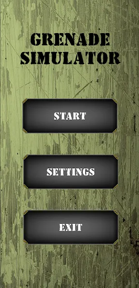 Grenade Simulator [МОД Много денег] APK Android Screenshot 1