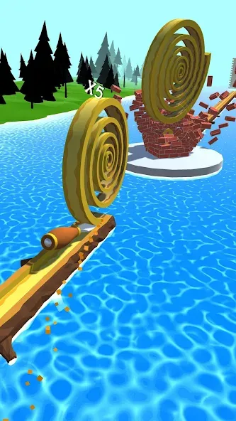 Spiral Roll (пирал Ролл) [МОД Много денег] APK Android Screenshot 5