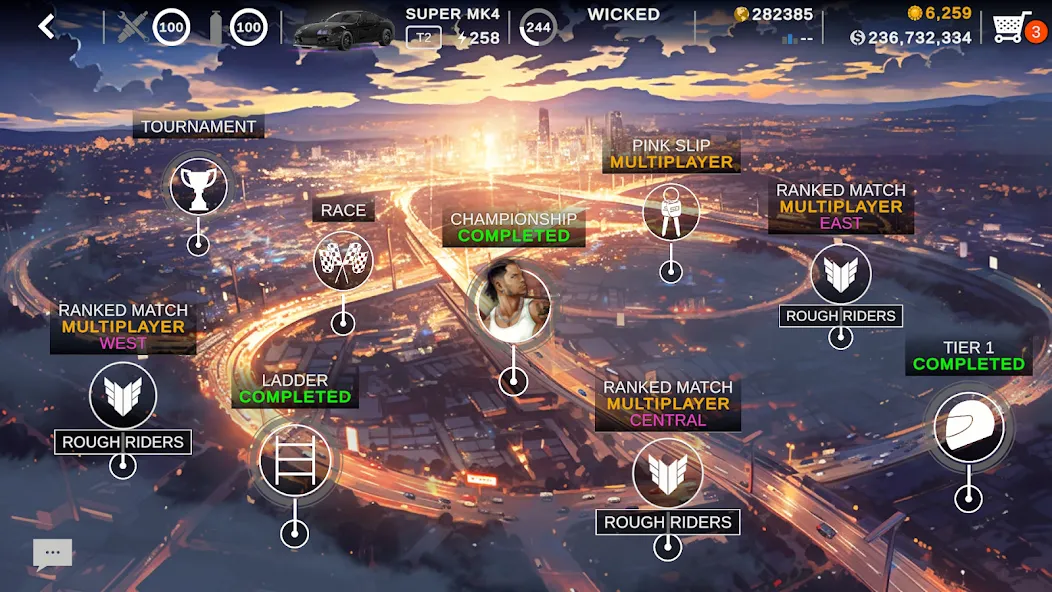 Street Drag 2: Real Car Racing (Стрит Дрэг 2) [МОД Меню] APK Android Screenshot 5