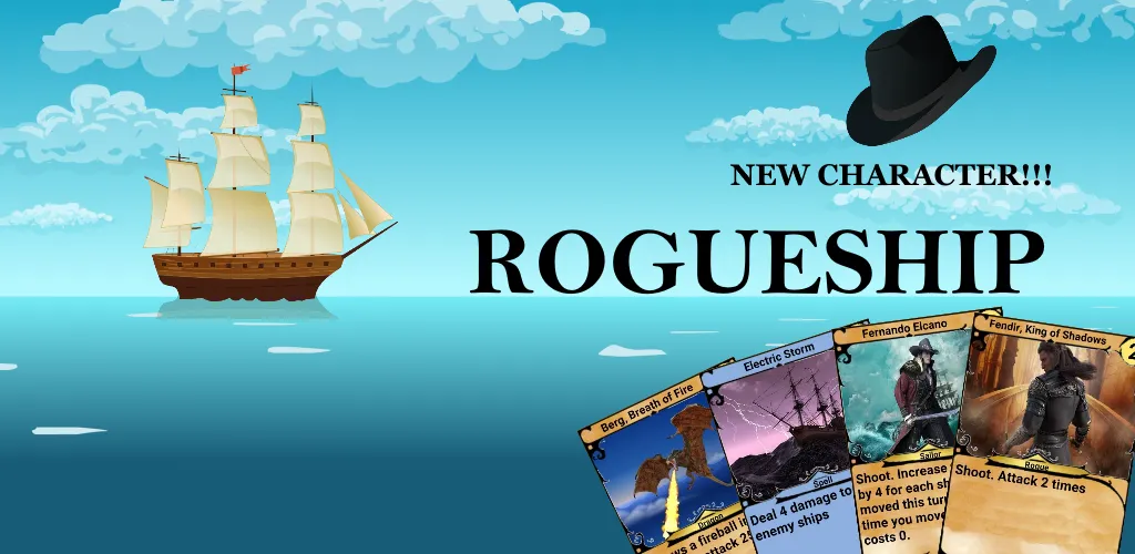 RogueShip - RPG Roguelike Card (РоугеШип) [МОД Все открыто] APK Android Screenshot 1