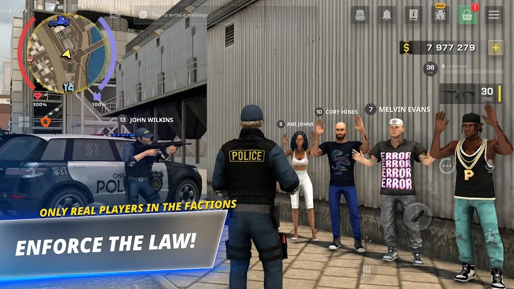 One State RP - Life Simulator (Ван Стейт РП) [МОД Бесконечные монеты] APK Android Screenshot 3