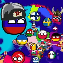 Countryballs: World War Simula (Кантриболс) [МОД Много денег] APK Android