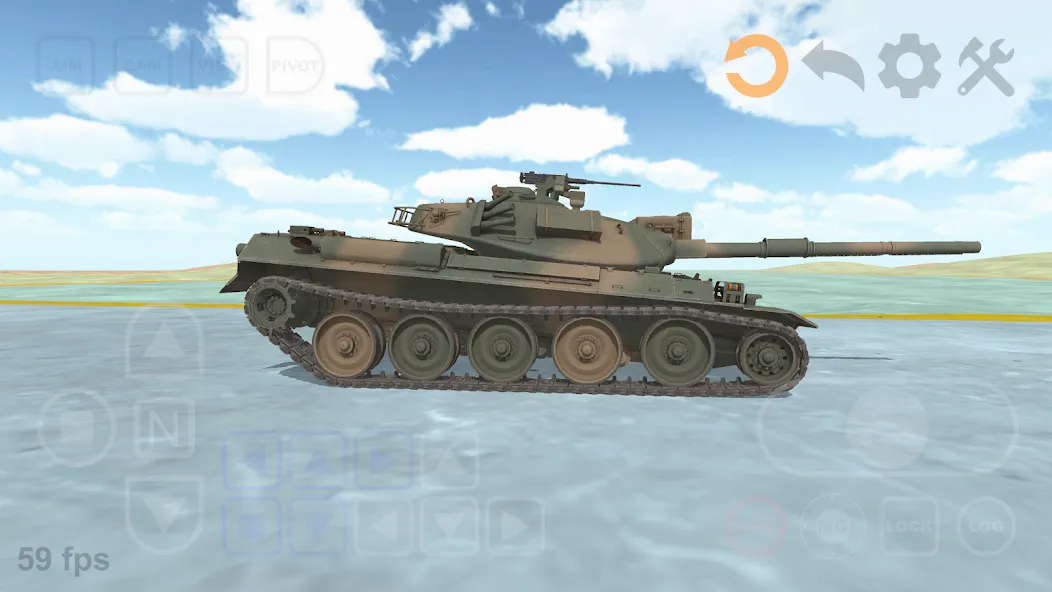 Tank Physics Mobile Vol.3 [МОД Много денег] APK Android Screenshot 2