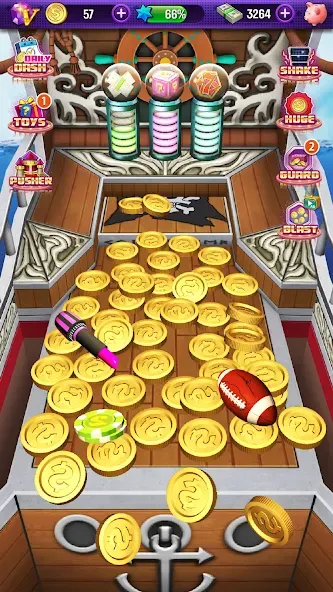 Coin Pusher (Коин Пушер) [МОД Premium] APK Android Screenshot 2