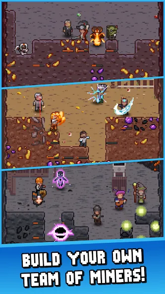 Idle Cave Miner (Айдл Кейв Майнер) [МОД Меню] APK Android Screenshot 1